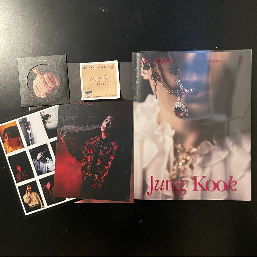 BTS Jungkook Me, Myself Photo Book